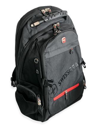 Міський рюкзак чоловічий "6918" 35л, чорний рюкзак для ручної
...4 фото
