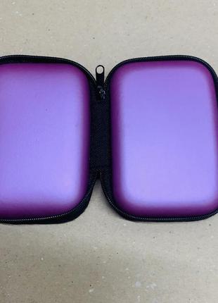 Футляр для мобильных аксессуаров фиолетовый2 фото