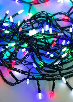 Новорічна гірлянда xmas led 400 m-3 16 метрів, світлодіодна гі...3 фото