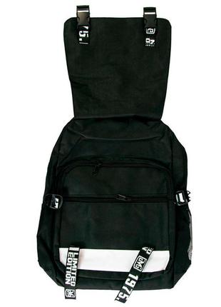 Рюкзак чорний backpack fortnite шкільний портфель для підліткі...2 фото