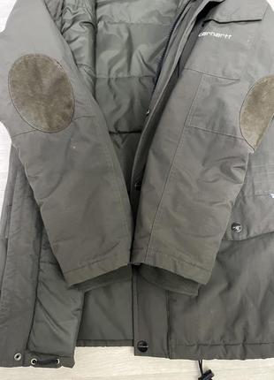 Мужская утепленная куртка от бренда carhartt7 фото
