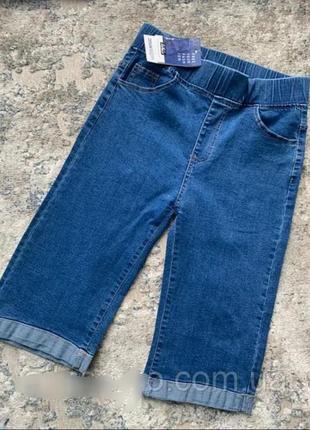 Бріджі джинсові жіночі 34 р1 фото