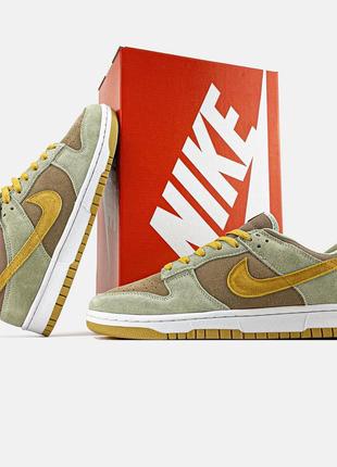 Nike dunk low dusty "olive "3 фото