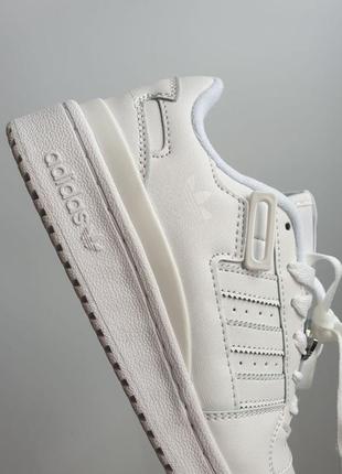 Кроссовки adidas forum low logo •white•6 фото