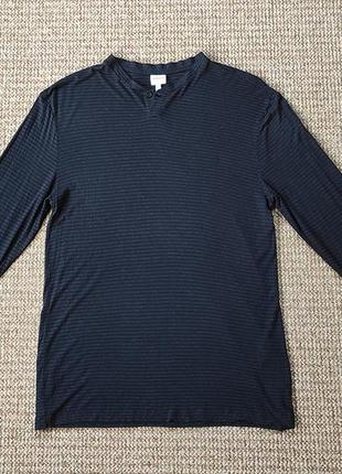 Armani collezioni лонгслив кофта вискоза + лён оригинал (xxl)