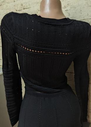 Платье в готическом стиле черная2 фото