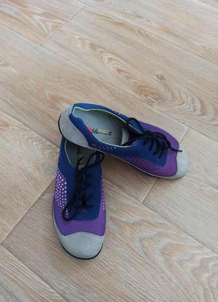 Кожаные кроссовки nible toes5 фото