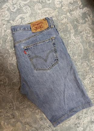 Джинсовые шорты levi’s1 фото