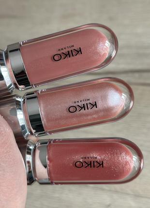 Блиск kiko milano ,   3d hydra lipgloss kiko milano , блиск кіко 17,31,32