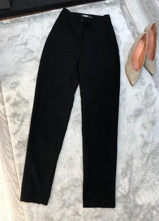 Черные классические брюки женские черные штаны1 фото