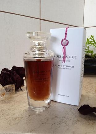 Rose absolue, rose absolute, secrets d'essences, yves rocher, edp, раритет2 фото