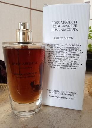 Rose absolue, rose absolute, secrets d'essences, yves rocher, edp, раритет4 фото