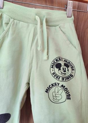Спортивные штаны джоггеры микки маус2 фото