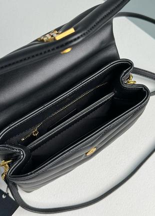 Классическая сумка saint laurent для женщин в коже черная  лоран4 фото
