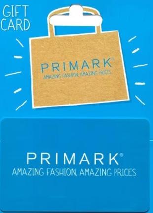 Primark e-gift card 10 gbp - primark key - united kingdom