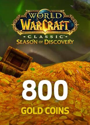 Wow classic season of discovery gold 800g - chaos bolt horde -...