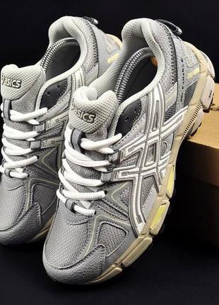 Кроссовки женские asics gel - kahana 8 light gray.