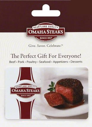 Omaha steaks gift card 50 usd - omaha steaks key - united states