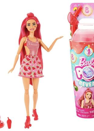 Лялька барбі, кукла barbie pop reveal fruit , серія фруктовий сік, кавун, арбуз.