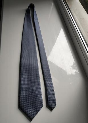 Краватка нова синя класична широка галстук bhs3 фото
