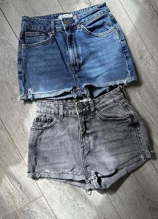 Брендовые джинсовые шорты 34р1 фото