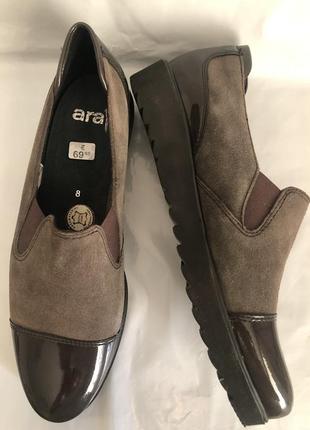 Нові стильні жіночі туфлі великого розміру від ara, розмір 8, укр 42, 41.52 фото