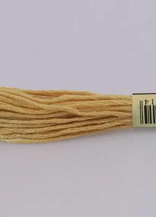 20 шт нитка для вишивки муліне airo 3046 жовто-біжевий код/арт...