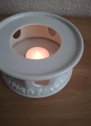 Подогреватель фарфоровый для кофейника/чайника rosenthal classic rose германия