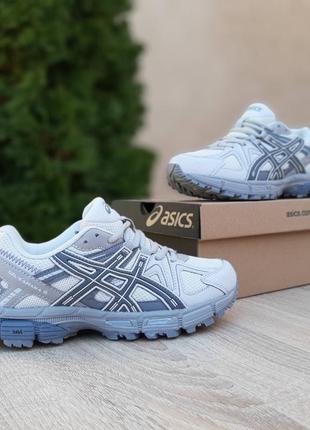 Кроссовки asics gel kahana 8 свет серые6 фото