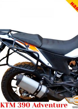 Ktm 390 adventure цільнозварена багажна система для текстильни...