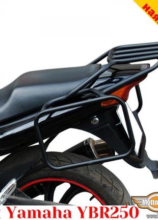 Yamaha ybr250 цільнозварена багажна система для текстильних сумок