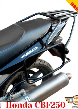 Honda cbf250 цільнозварена багажна система для текстильних сумок