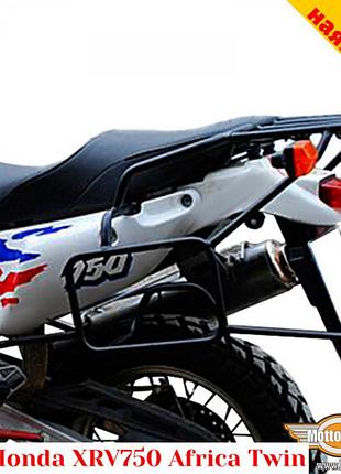 Honda xrv750 цільнозварена багажна система для текстильних сумок