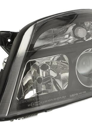 Фара (черн) opel vectra c 01-05