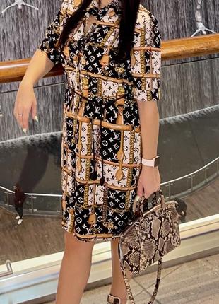 Платье-халат