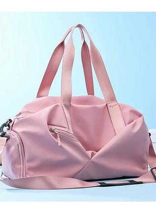 Женская спортивная сумка с отделом для обуви