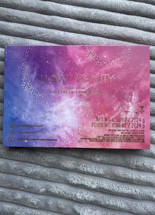 Палетка румян lunar beauty moon prism blush palette5 фото