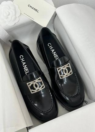 Брендовые лоферы в стиле chanel