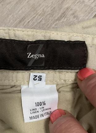 Штани zegna льняні2 фото