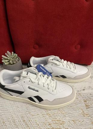 Кожаные фирменные кроссовки reebok 44р.3 фото