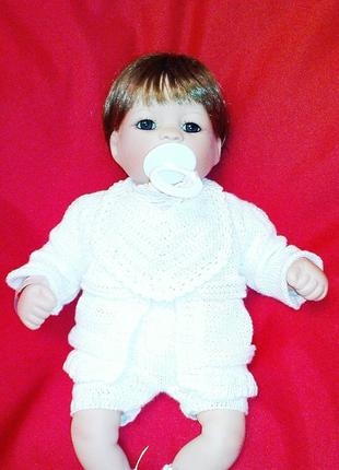 Фарфоровая кукла swanja, автор inge tenbusch 1996г, германия2 фото