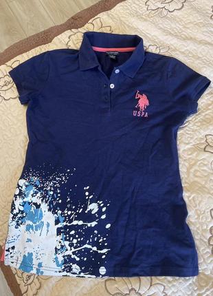 Поло 👚 футболка женская классная стильная   модная бренд оригинал классна кu s polo классе2 фото