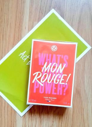 Парфумована вода mon rouge 50 мл ів роше yves rocher