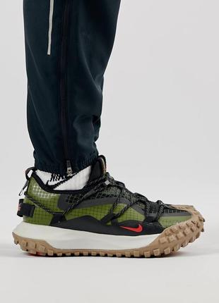 Чоловічі кросівки nike acg mountain fly low khaki black