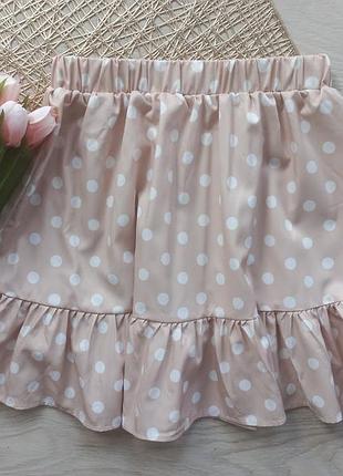 Спідничка у горохи на 9р