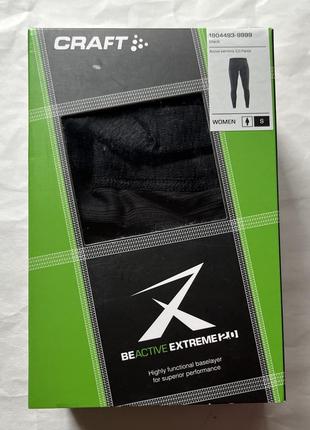 Женское термобелье craft active extreme 2.0 pants wmn 1904493