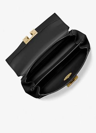 Сумка кросс боди michael kors outlet lita small leather crossbody bag оригинал3 фото