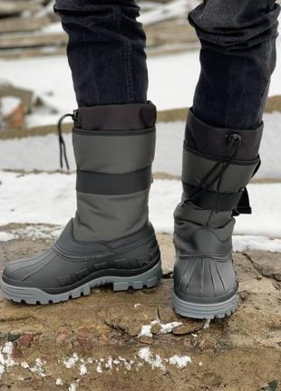 Чоловічі зимові чоботи oscar камуфляж на полювання чи рибалку2 фото