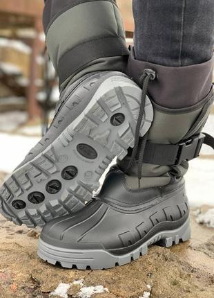Чоловічі зимові чоботи oscar камуфляж на полювання чи рибалку6 фото