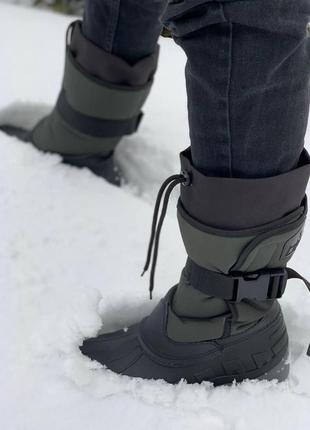 Чоловічі зимові чоботи oscar камуфляж на полювання чи рибалку10 фото